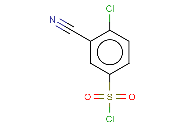 4-chloro-3-cyanobenzene-1-sulfonyl chloride