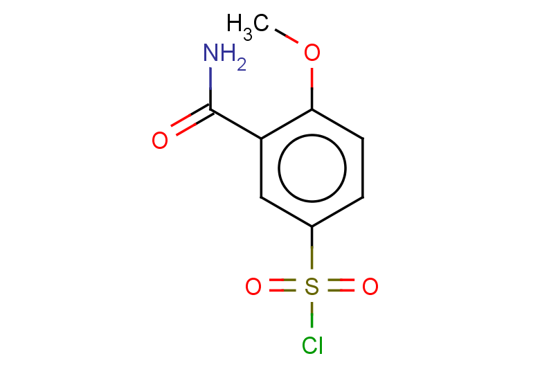 3-carbamoyl-4-methoxybenzene-1-sulfonyl chloride