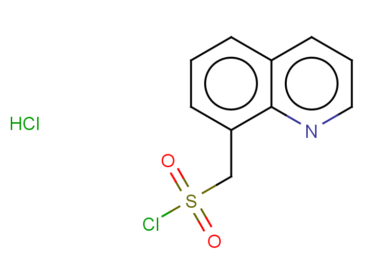 quinolin-8-ylmethanesulfonyl chloride hydrochloride
