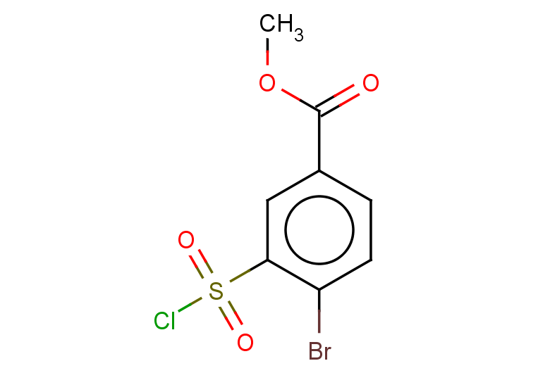 methyl 4-bromo-3-(chlorosulfonyl)benzoate