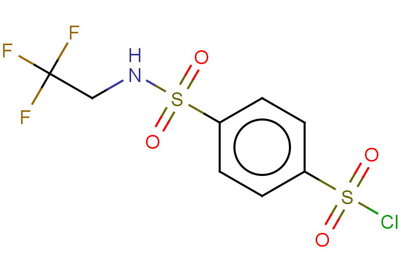 4-[(2,2,2-trifluoroethyl)sulfamoyl]benzene-1-sulfonyl chloride