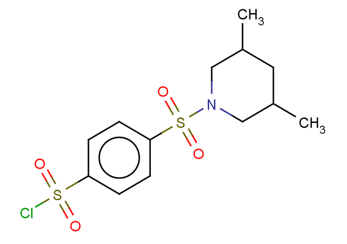 4-[(3,5-dimethylpiperidin-1-yl)sulfonyl]benzene-1-sulfonyl chloride