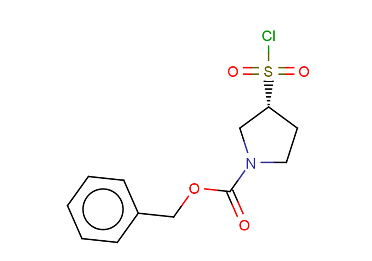 benzyl (3R)-3-(chlorosulfonyl)pyrrolidine-1-carboxylate