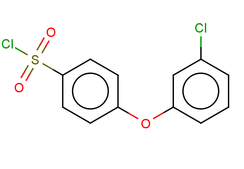 4-(3-chlorophenoxy)benzene-1-sulfonyl chloride