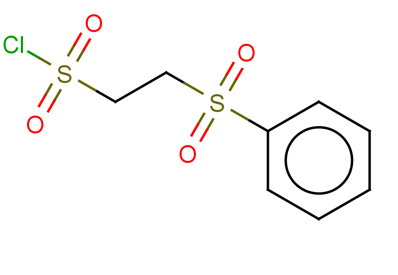2-(benzenesulfonyl)ethane-1-sulfonyl chloride