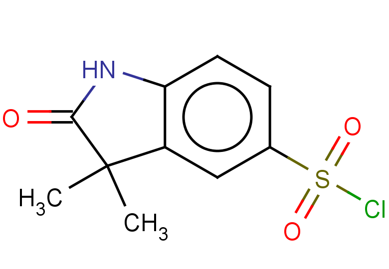 3,3-dimethyl-2-oxo-2,3-dihydro-1H-indole-5-sulfonyl chloride