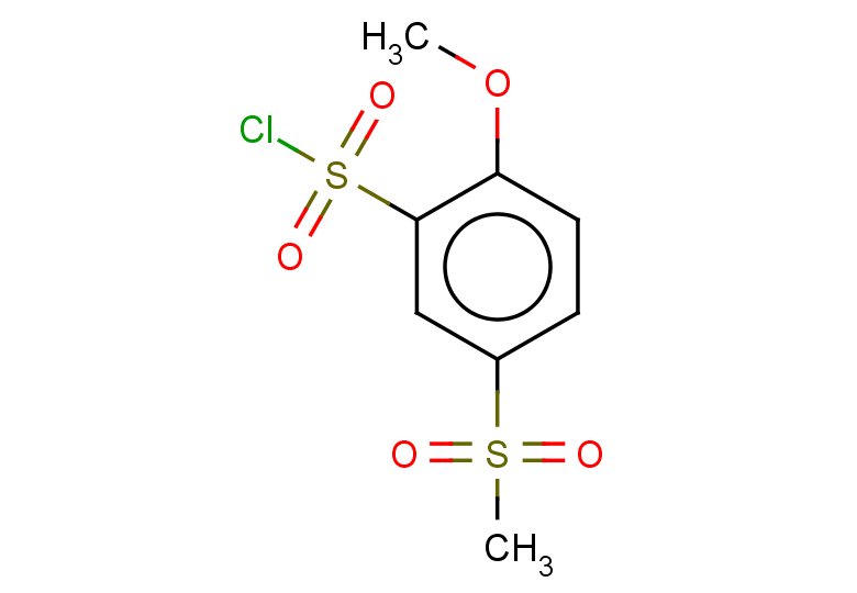 5-methanesulfonyl-2-methoxybenzene-1-sulfonyl chloride