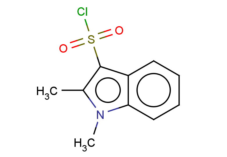 1,2-dimethyl-1H-indole-3-sulfonyl chloride