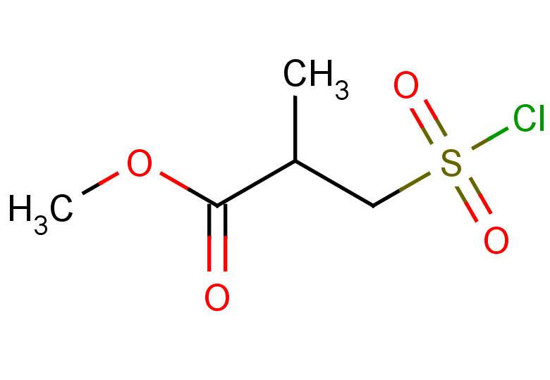 methyl 3-(chlorosulfonyl)-2-methylpropanoate
