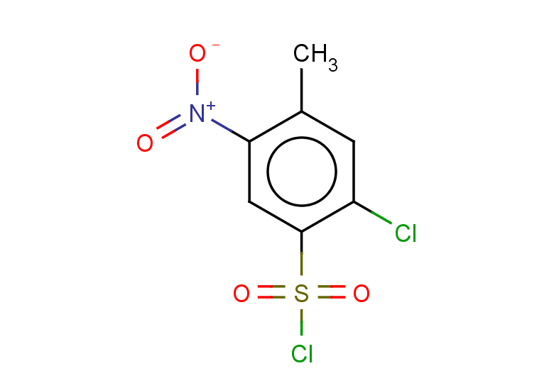 2-chloro-4-methyl-5-nitrobenzene-1-sulfonyl chloride