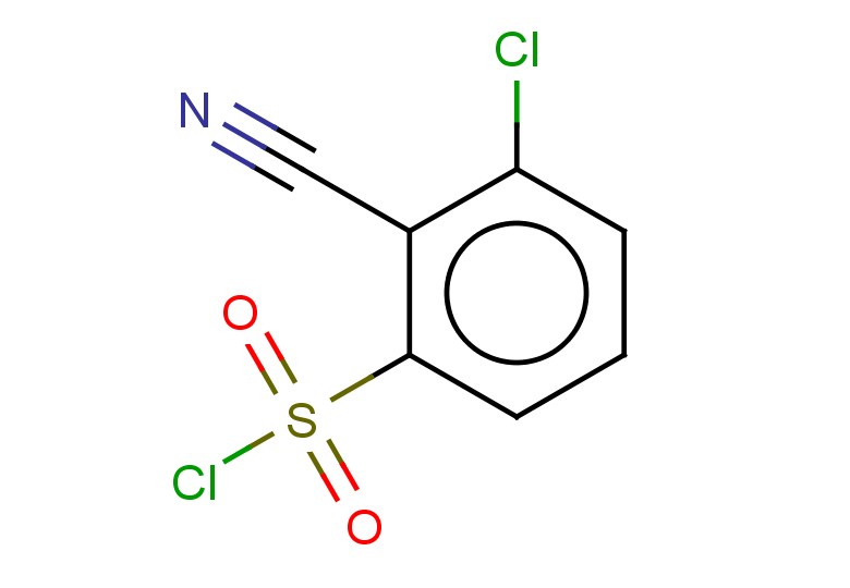 3-chloro-2-cyanobenzene-1-sulfonyl chloride