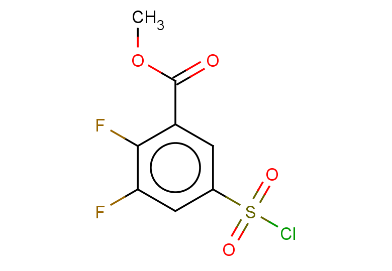 methyl 5-(chlorosulfonyl)-2,3-difluorobenzoate