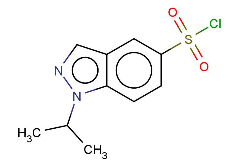 1-(propan-2-yl)-1H-indazole-5-sulfonyl chloride