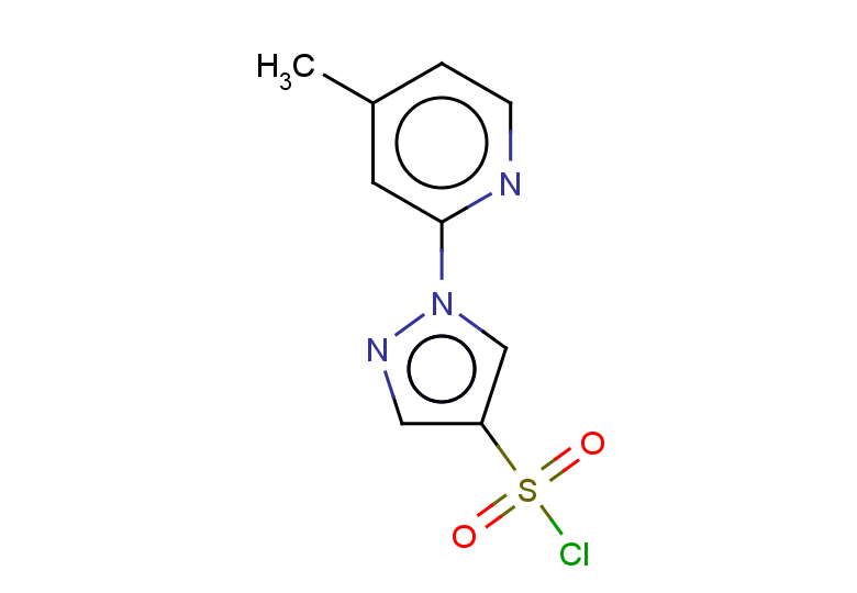 1-(4-methylpyridin-2-yl)-1H-pyrazole-4-sulfonyl chloride
