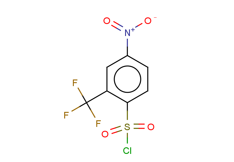 4-nitro-2-(trifluoromethyl)benzene-1-sulfonyl chloride