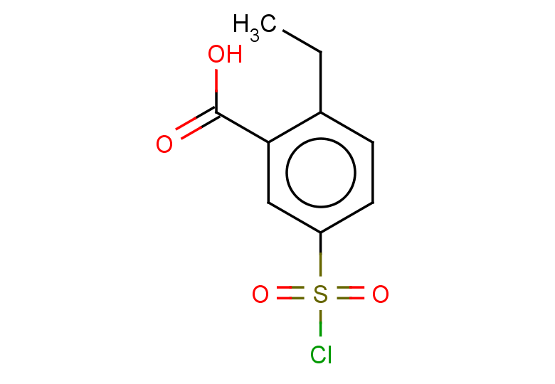 5-(chlorosulfonyl)-2-ethylbenzoic acid