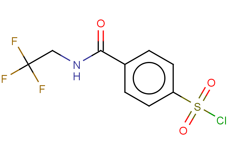 4-[(2,2,2-trifluoroethyl)carbamoyl]benzene-1-sulfonyl chloride