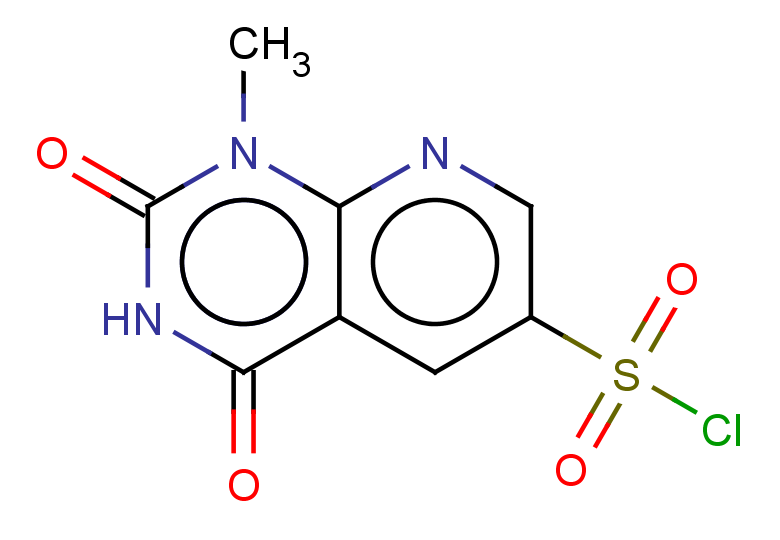 1-methyl-2,4-dioxo-1H,2H,3H,4H-pyrido[2,3-d]pyrimidine-6-sulfonyl chloride