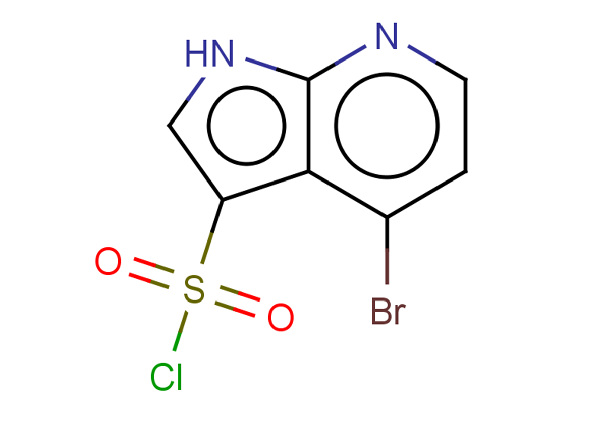 4-bromo-1H-pyrrolo[2,3-b]pyridine-3-sulfonyl chloride