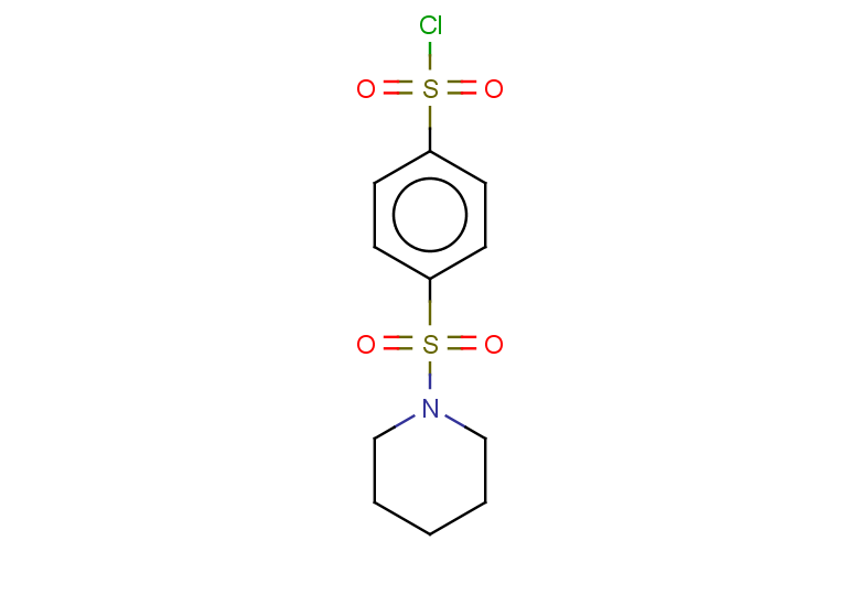 4-(piperidine-1-sulfonyl)benzene-1-sulfonyl chloride