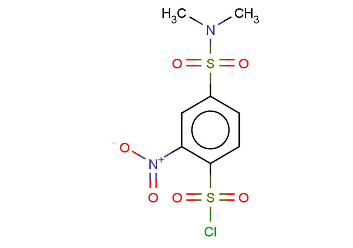 4-(dimethylsulfamoyl)-2-nitrobenzene-1-sulfonyl chloride