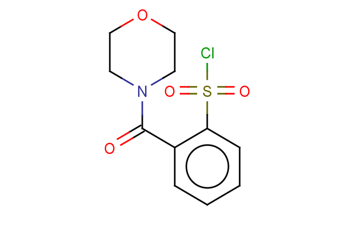 2-(morpholine-4-carbonyl)benzene-1-sulfonyl chloride