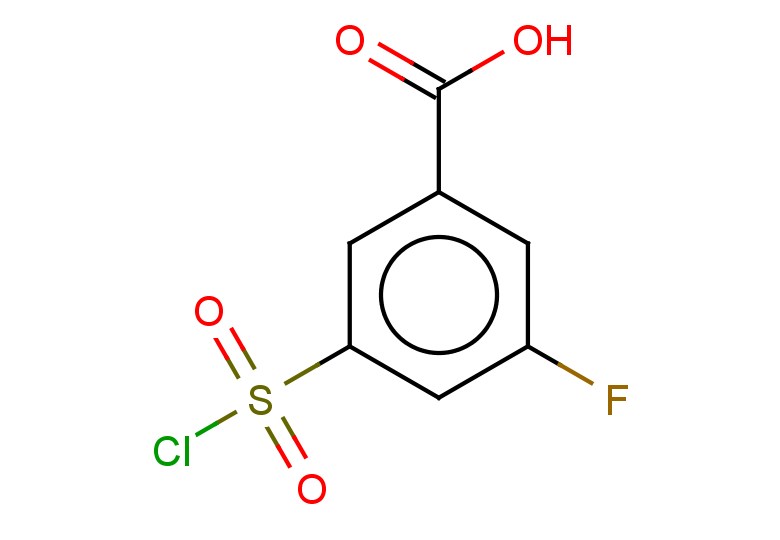 3-(chlorosulfonyl)-5-fluorobenzoic acid