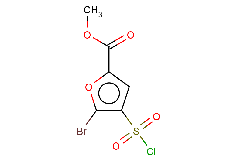 methyl 5-bromo-4-(chlorosulfonyl)furan-2-carboxylate