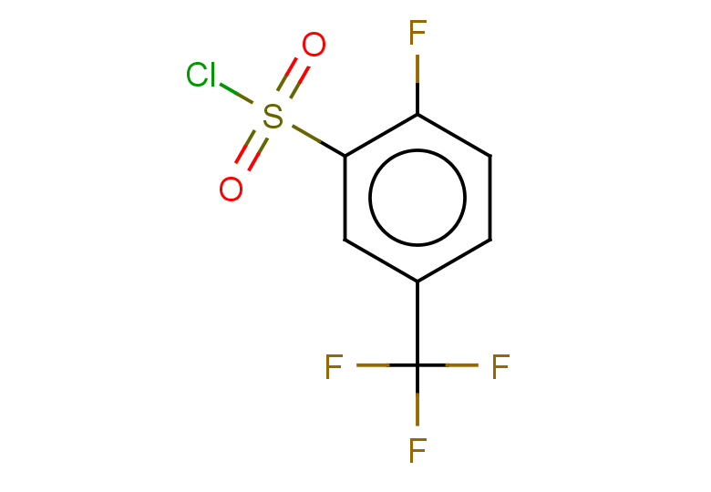 2-fluoro-5-(trifluoromethyl)benzene-1-sulfonyl chloride