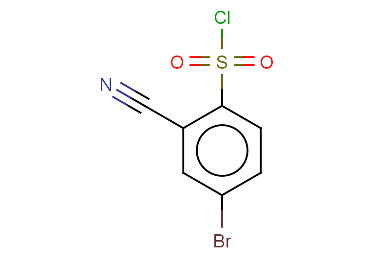 4-bromo-2-cyanobenzene-1-sulfonyl chloride