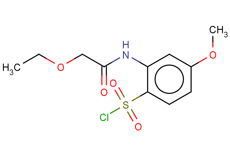 2-(2-ethoxyacetamido)-4-methoxybenzene-1-sulfonyl chloride