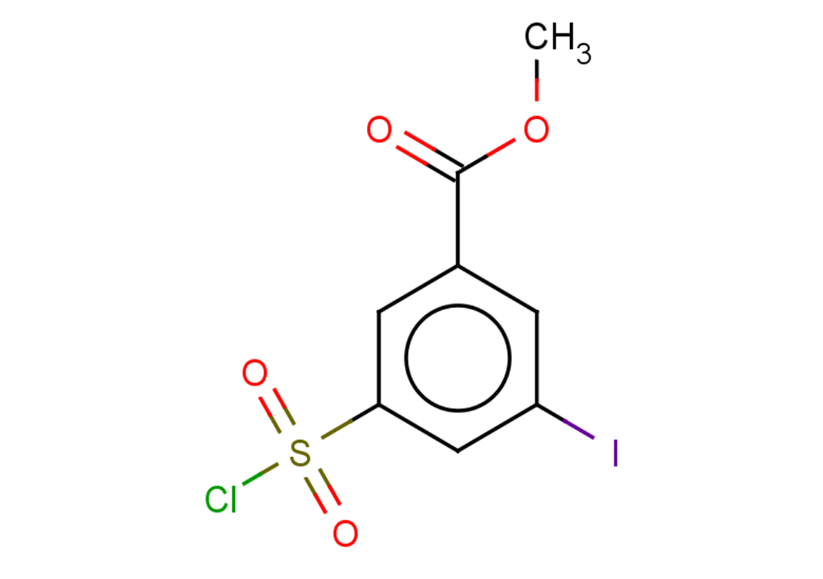 methyl 3-(chlorosulfonyl)-5-iodobenzoate