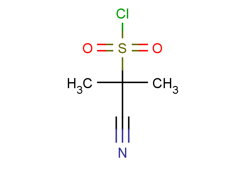 1-cyano-1-methylethane-1-sulfonyl chloride