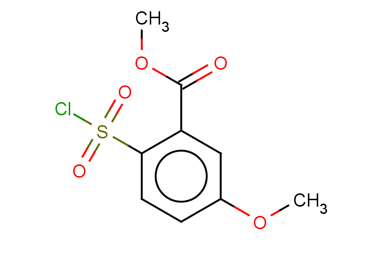 methyl 2-(chlorosulfonyl)-5-methoxybenzoate