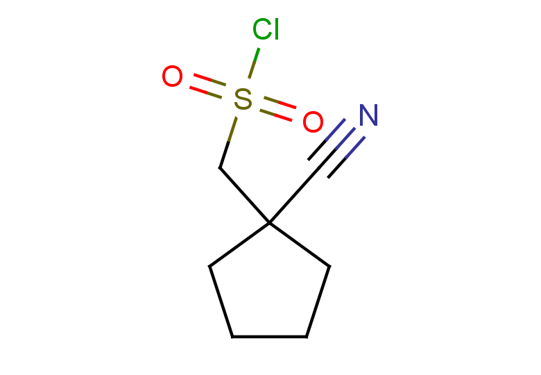 (1-cyanocyclopentyl)methanesulfonyl chloride