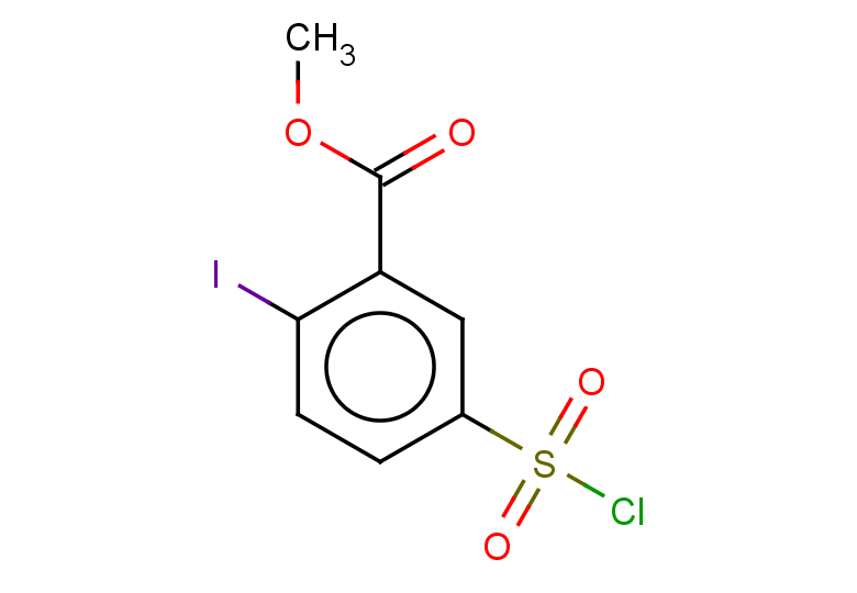 methyl 5-(chlorosulfonyl)-2-iodobenzoate