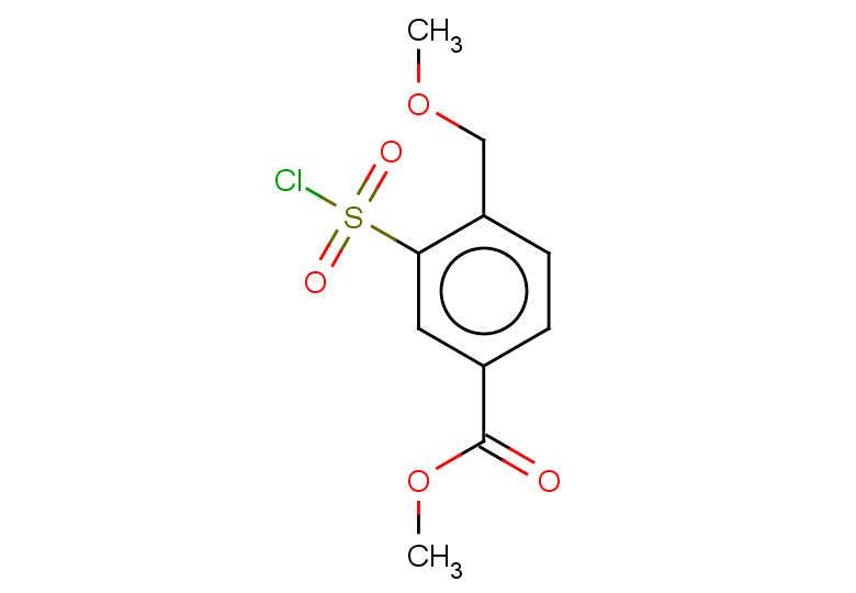 methyl 3-(chlorosulfonyl)-4-(methoxymethyl)benzoate