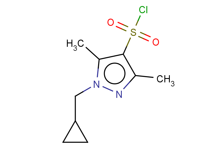 1-(cyclopropylmethyl)-3,5-dimethyl-1H-pyrazole-4-sulfonyl chloride
