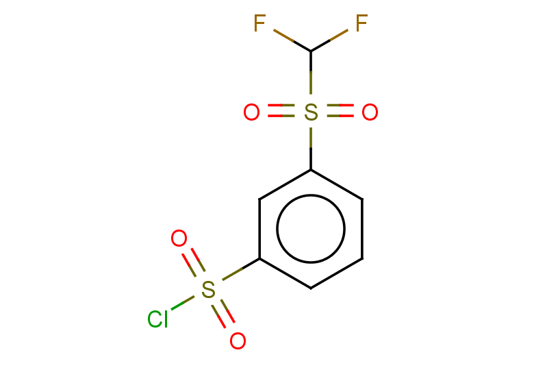 3-difluoromethanesulfonylbenzene-1-sulfonyl chloride