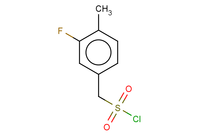 (3-fluoro-4-methylphenyl)methanesulfonyl chloride