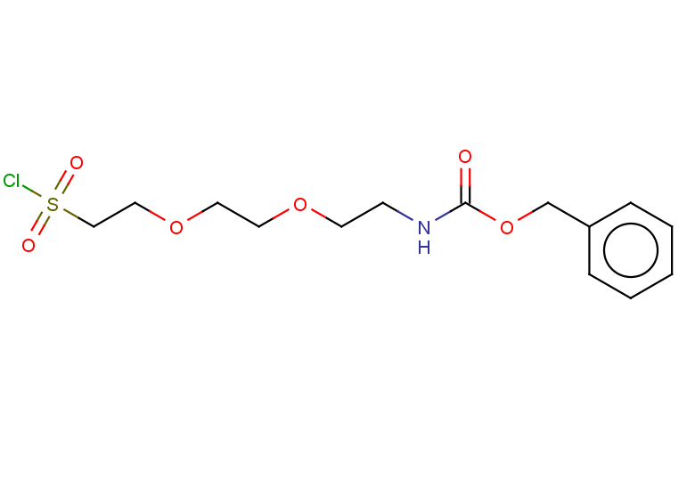 benzyl N-(2-{2-[2-(chlorosulfonyl)ethoxy]ethoxy}ethyl)carbamate