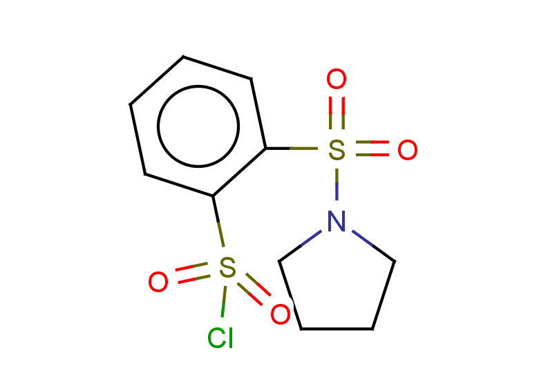 2-(pyrrolidine-1-sulfonyl)benzene-1-sulfonyl chloride