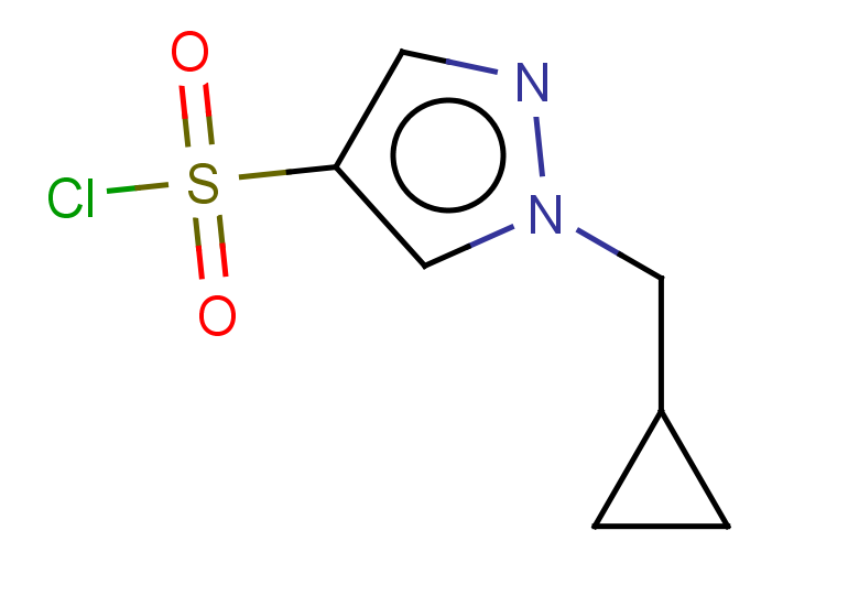 1-(cyclopropylmethyl)-1H-pyrazole-4-sulfonyl chloride