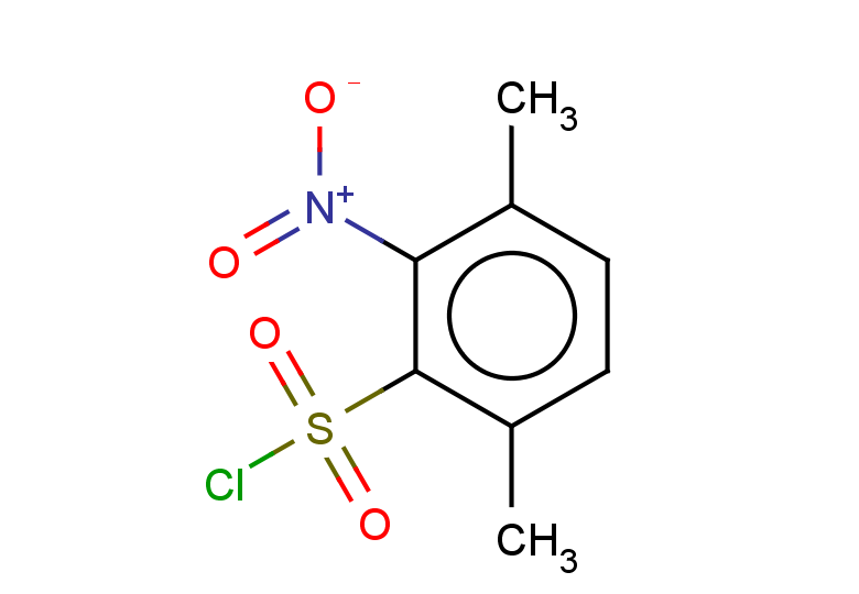 3,6-dimethyl-2-nitrobenzene-1-sulfonyl chloride