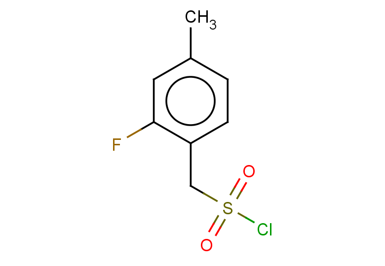 (2-fluoro-4-methylphenyl)methanesulfonyl chloride