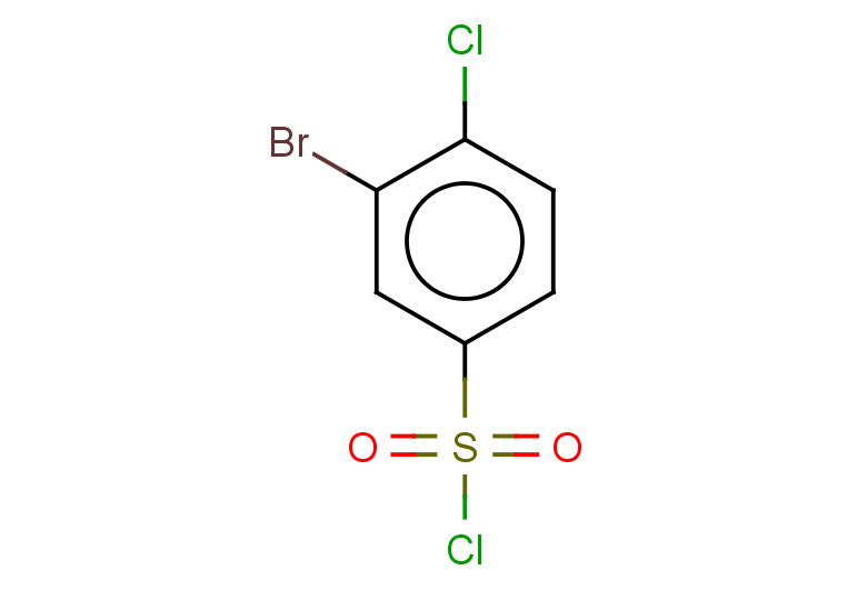 3-bromo-4-chlorobenzene-1-sulfonyl chloride