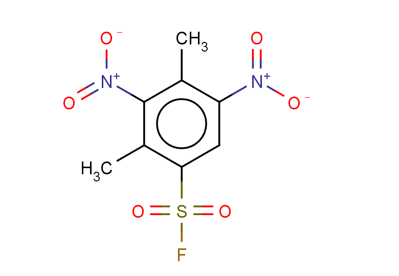 2,4-dimethyl-3,5-dinitrobenzene-1-sulfonyl fluoride