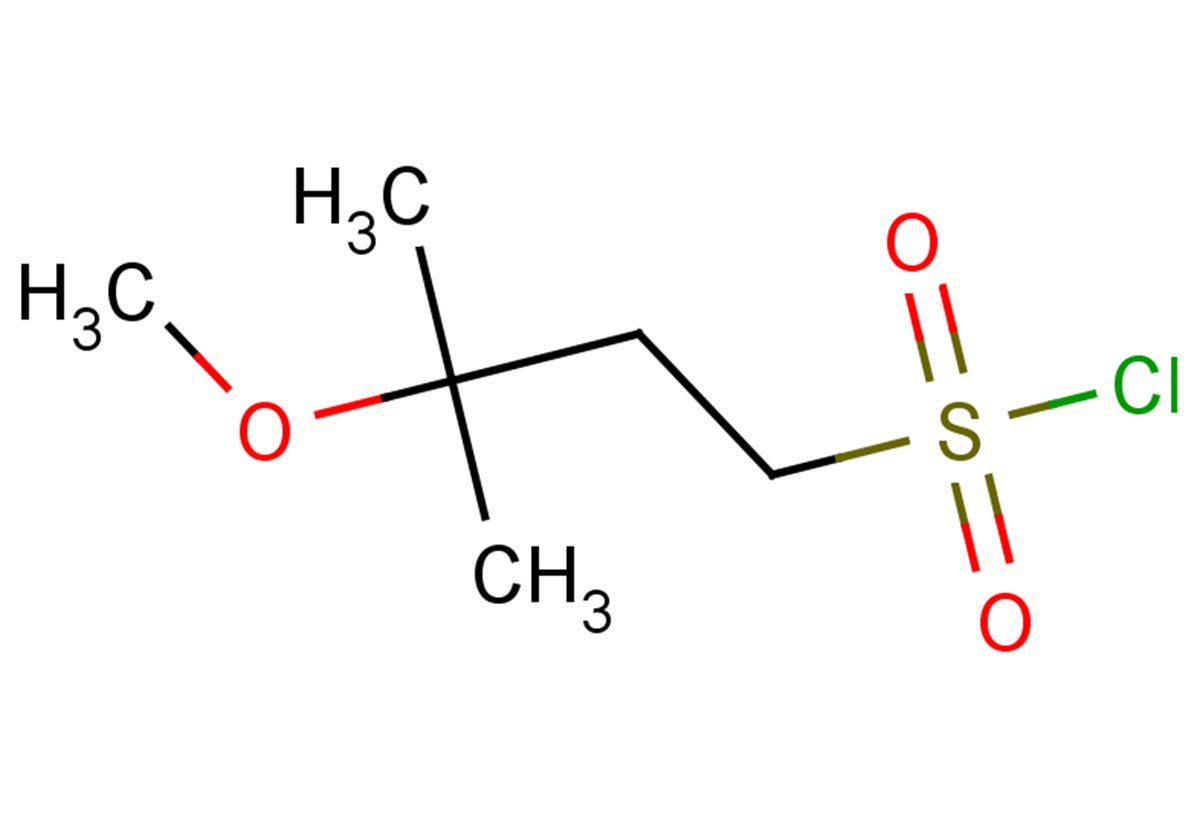 3-methoxy-3-methylbutane-1-sulfonyl chloride