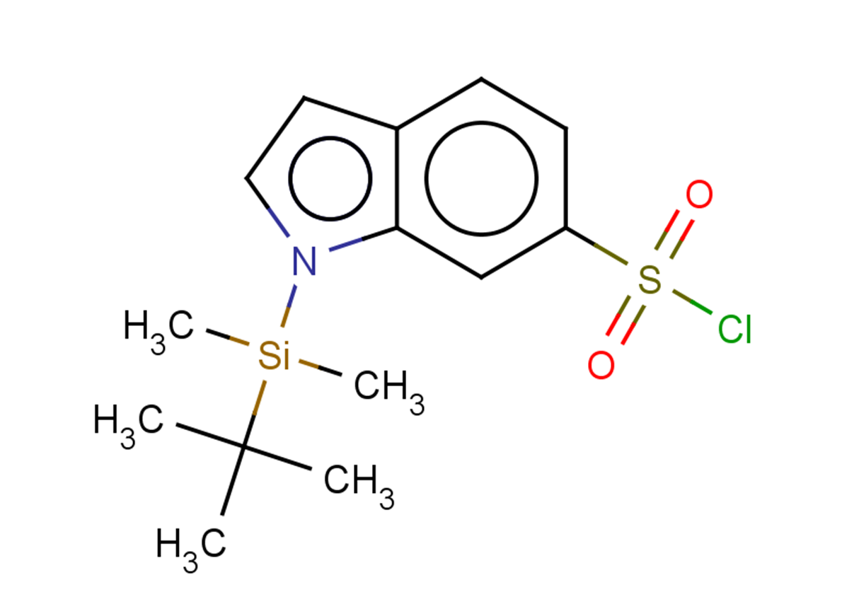 1-(tert-butyldimethylsilyl)-1H-indole-6-sulfonyl chloride