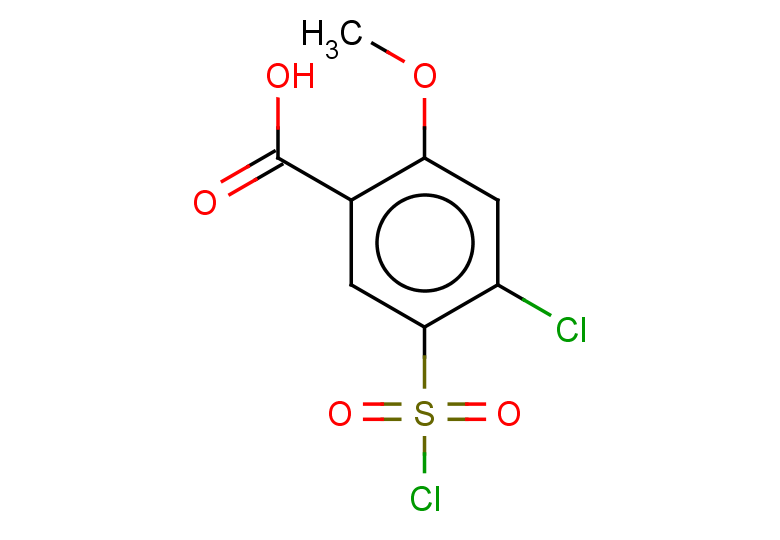 4-chloro-5-(chlorosulfonyl)-2-methoxybenzoic acid